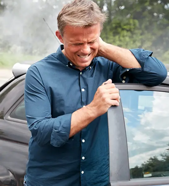 Car accident injury affecting compensation claim in Metairie